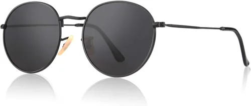 Miniatura 81 de CGID Gafas de sol unisex polarizadas redondas E01 Lennon
