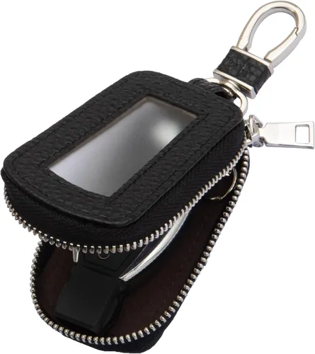 Yuoyar Premium Leather Key Fob Case - Universal Car Key Holder