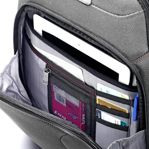 Miniatura 5 de Samsonite Mochila Xenon 3.0 Checkpoint Friendly, Carbón vegetal, Mochila delgada