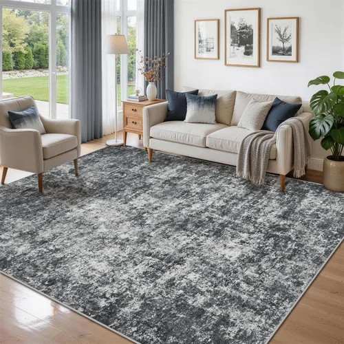 Miniatura 66 de 5x7 Area Rugs for Living Room Rug Washable: Abstract Rug for Dining Room Bedroom Carpet Non Slip 5 by 7 Indoor Modern Nursery Home Office Beige