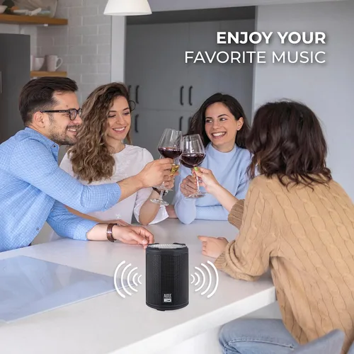 Miniatura 5 de Altec Lansing - Altavoz Bluetooth inalámbrico HydraMotion con sonido de 360 grados, impermeable IP67 portátil para exteriores, a prueba de golpes, a