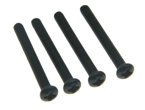Miniatura 2 de Dopro Paquete de 20 tornillos Humbucker para pastillas de guitarra de rosca métrica Humbucker Tornillos de altura con muelles para pastillas Epi SG