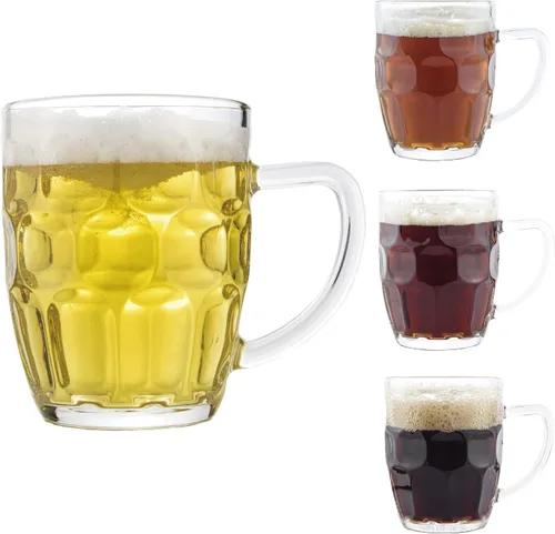 Miniatura 2 de Taza de cerveza Dimple Stein - 20 oz (paquete de 4)