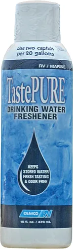 Miniatura 2 de Camco TastePURE Refrescante de Agua Potable - Previene la Acumulación de Algas y Limo en tu Tanque de Agua Potable, Elimina Olores y Malos Sabores