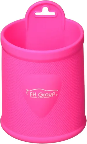 Miniatura 15 de Portavasos FH GROUP de silicona para rejilla de ventilación, color rosa bebé, rosado bebé