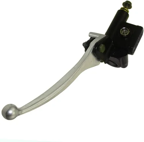 Miniatura 5 de DJ-Motor Palanca de embrague de freno hidráulico delantera izquierda de 0.866 in, cilindro maestro, tornillo banjo de 0.315 in para motocicleta Pit
