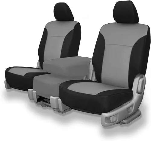 CarsCover Fundas personalizadas para Toyota Tundra Pickup Truck 2014-2020, fundas de asiento delantero de automóvil, fundas de neopreno para