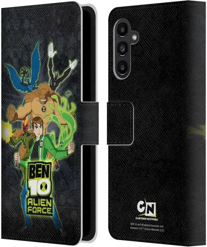 Miniatura 8 de Head Case Designs Funda con licencia oficial de Ben 10: Alien Force Ben's Jacket Graphics Funda de piel tipo cartera compatible con Samsung Galaxy