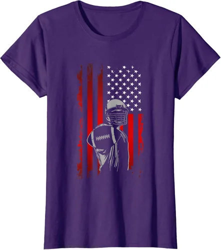 Miniatura 10 de Camiseta de fútbol americano, Negro