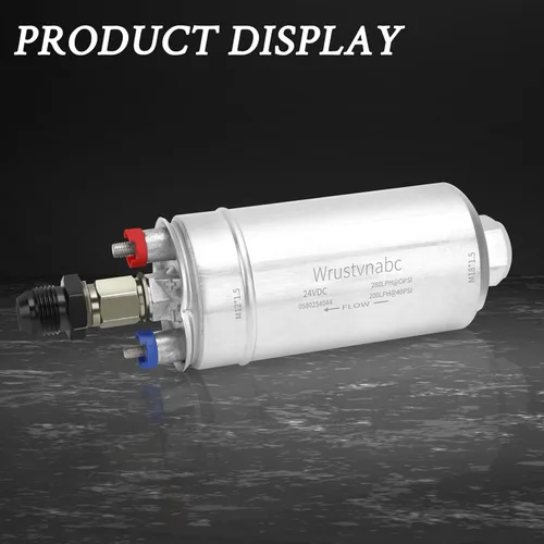 Miniatura 4 de Universal eléctrico en línea externo del flujo 24V de la bomba de combustible 300Lph alto 0580254044