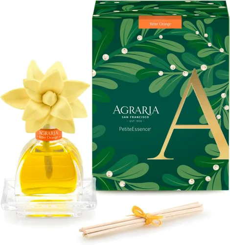 Miniatura 26 de AGRARIA Set de Difusor de Aroma de Flores y Varillas AirEssence, Juego de Fragancia Botánica de Flores Sola Hecho a Mano, Juego de Difusor de Aceite