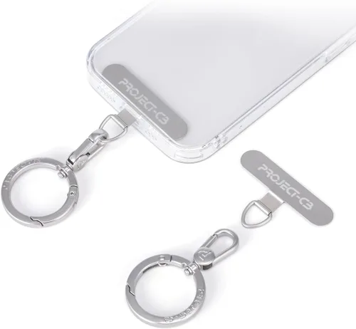 Miniatura 8 de Lengüeta de metal para teléfono, parche de cordón, llavero de soporte para teléfono, soporte para anillo, lengüeta de correa Dorado
