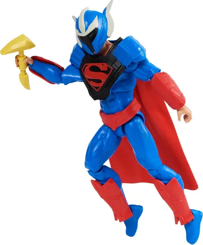 Miniatura 7 de DC Comics, Superman Man of Steel Figura de acción, DC Adventures, 12 pulgadas, 9 accesorios, juguetes coleccionables de superhéroes para niños