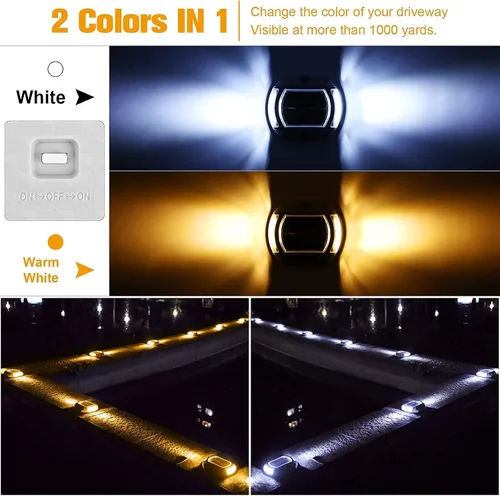 Miniatura 3 de VOLISUN Paquete de 16 luces solares para muelle de entrada