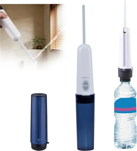 Miniatura 13 de Hibbent Bidé portátil para viajes, rociador eléctrico de mano de alta presión, bidé de viaje recargable para mujeres y hombres, limpieza de higiene
