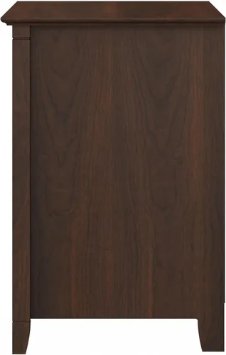 Miniatura 9 de Bush Furniture Key West – Archivador lateral con 2 cajones, color cereza