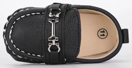 Miniatura 3 de Zapatos para bebés y niñas, mocasines Oxford para recién nacidos, adorables zapatos de cuna para niños pequeños, zapatos de cuna para precaminantes