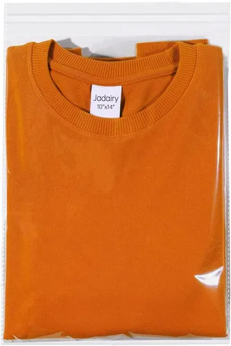 Miniatura 3 de 100 bolsas de plástico de celofán transparente de 11 x 15 pulgadas, bolsas autosellables resellables para embalaje de ropa, camisas y más