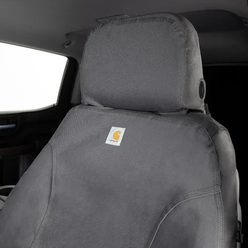 Miniatura 3 de Covercraft SSC2412CAGY, funda para asiento, Carhartt Gravel Grava de tejido de pato