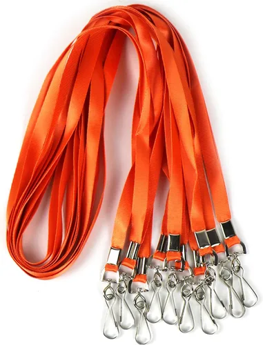 Miniatura 15 de Lanyards - Cordones de nailon para tarjetas de identificación de alta calidad, perfectos para oficina, niños, profesores