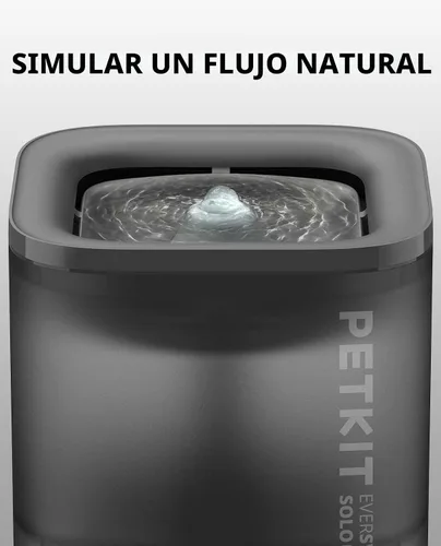 Miniatura 7 de PETKIT Nueva fuente de agua para gatos con bomba inalámbrica, fuente de agua ultra silenciosa para mascotas de 65 oz/1.85 L para gatos y perros