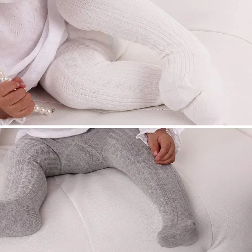 Miniatura 5 de Leotardos Zando suaves para niño, mallas sin costuras, de punto para bebé, cálidos, leotardos para recién nacido