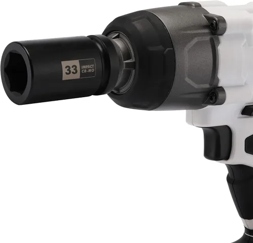 Miniatura 6 de EMENTOL Zócalo de impacto de tuerca de eje de husillo profundo de 1 pulgada, CR-MO, 6 puntos, métrico, profundo 6PT Socket de impacto - 1.299 in