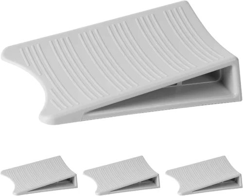Miniatura 12 de Optish Originales Topes de Puerta Patentados para la Parte Inferior de la Puerta, Topes de Puerta de Goma Antideslizantes, Cuñas de Puerta para Gris