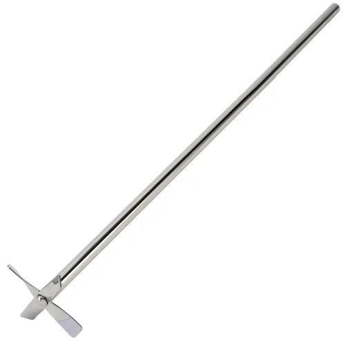 Miniatura 10 de ONiLAB 18900628 Agitador espiral de acero inoxidable 316L, diámetro del agitador de 50 mm, diámetro del eje de 8 mm, longitud del eje de 400 mm
