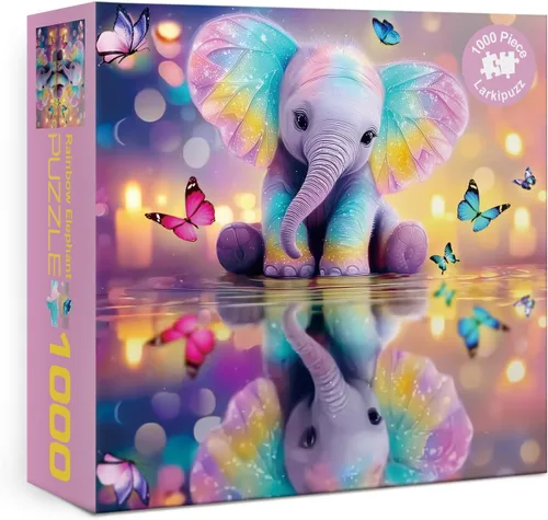 Miniatura 12 de Rompecabezas de alas de mariposa coloridas para adultos, 1000 piezas, rompecabezas estético de plantas de flores, rompecabezas de bordado
