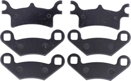 Miniatura 2 de MOTOKU Pastillas de freno delanteras y traseras para Magnum 330 Scrambler 500 Sportsman 400 500 600 700 800 Trailblazer Trail Boss 330