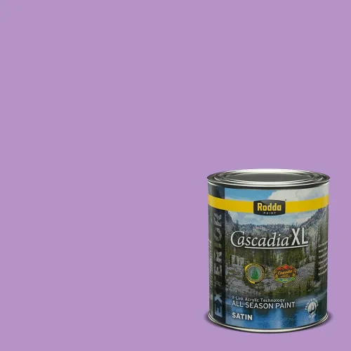 Miniatura 101 de Rodda Paint CASCADIA XL - Pintura satinada e imprimación para exteriores en uno, cuarto de galón, campanas Bailey