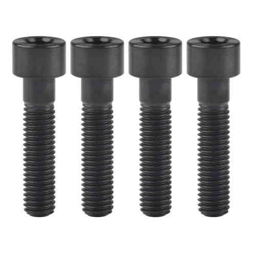 Miniatura 12 de Tornillos de titanio Ti M8 x15 20 25 30 35 40 45 50 60 2.756 in 0.049 in de paso hexagonal Allen Tornillos de cabeza hueca paquete de 4