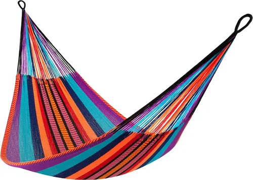 Miniatura 23 de Yellow Leaf Hammocks - Hamaca tejida a mano de tamaño doble, con capacidad para 1 a 2 personas, 400 libras máximo, resistente a la intemperie
