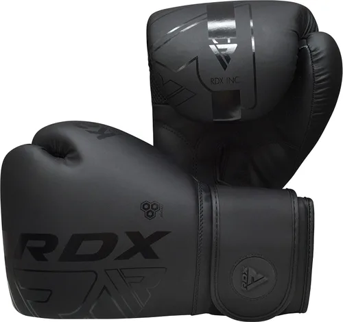 Miniatura 7 de RDX Guantes de boxeo, entrenamiento profesional de sparring, cuero Maya Hide, Muay Thai MMA Kickboxing, hombres mujeres adultos, saco de boxeo