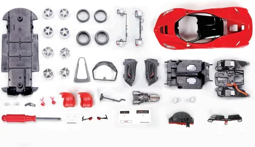 Miniatura 3 de Maisto 1:24 Línea de montaje LaFerrari Vehículo fundido a troquel