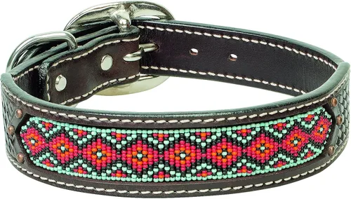 Miniatura 3 de Weaver Pet - Collar de perro con cuentas, 3/4 x 15 pulgadas