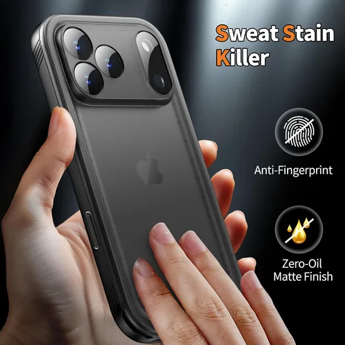 Miniatura 7 de Cozycase TOP Funda impermeable para iPhone 17 Pro Max - Grado militar resistente a todo 360 con protector de cámara de pantalla, doble IP68 a prueba