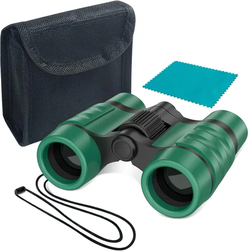 Miniatura 16 de ESSENSON - Binoculos para niños, juguetes y regalos para niños de 3 a 12 años, niños o niñas, telescopio para niños, juguetes al aire libre