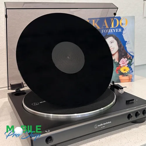 Miniatura 4 de Tapete acrílico para tocadiscos – Tapete acrílico para reproductores de discos de vinilo LP – Mejora la calidad de sonido y proporciona graves más