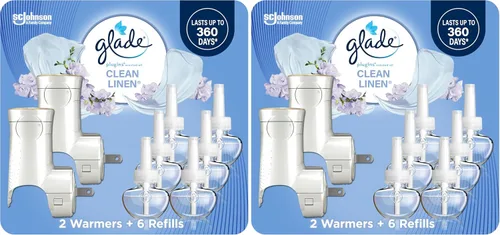 Miniatura 17 de Glade PlugIns - Kit de iniciación de ambientador, aceites esenciales y perfumados para el hogar y el baño, manzana y canela, 4.02 onzas líquidas, 2