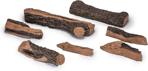 Miniatura 2 de Peterson Real Fyre - Juego de troncos de roble dividido de 24 pulgadas con quemador G4 ventilado, luz de fósforo (gas natural)