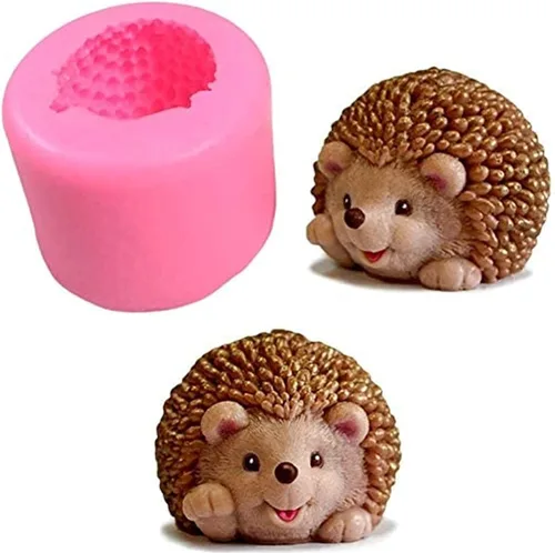 Miniatura 8 de Moldes de vela de silicona para perros 3D, molde de jabón lindo para cachorros, pastel de chocolate, fondant, molde para hornear