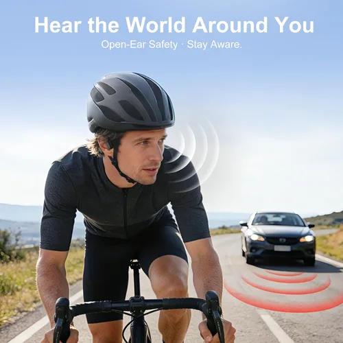 Miniatura 3 de IFECCO Auriculares de Conducción Ósea Bluetooth 6.0 - Auriculares de Conducción Ósea Impermeables IP67 con Micrófono, Auriculares Inalámbricos