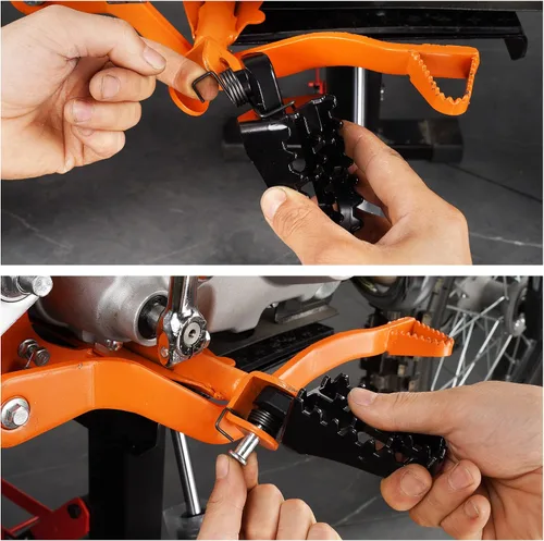 Miniatura 3 de Estriberas para Motocicleta de Motocross, Pedales para 50 CC, 70 CC, 90 CC, 110 CC, 125 CC Taotao PW50 PW80 TW200 XR50R CRF50 CRF70 CRF80 CRF100F