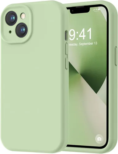 Miniatura 139 de LOVE 3000 Compatible con Funda para iPhone 15, [Cámara de Cobertura Completa de Silicona Suave] [Protección contra Caídas de 8 pies], Forro de Negro