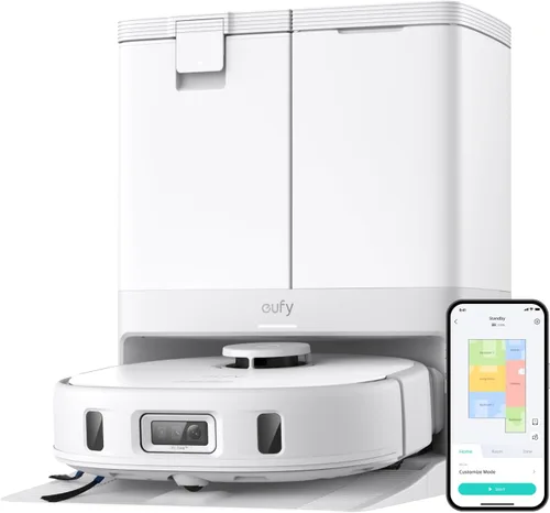 Miniatura 12 de eufy Robot aspirador C10 con autovaciado, 8 semanas de manos libres, mapeo inteligente avanzado con navegación LiDAR, diseño delgado de 2.85