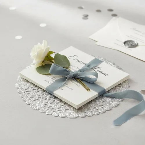 Miniatura 4 de Doilies de encaje de papel de aluminio plateado de 6 pulgadas, decoración redonda desechable en relieve para bodas, fiestas de té, postres