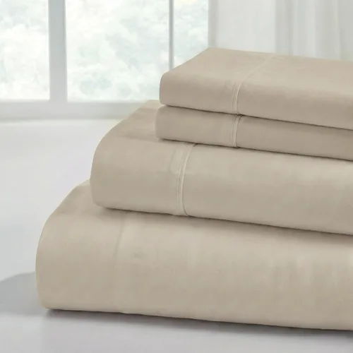 Miniatura 8 de Modern Threads Sábanas Sólidas de Microfibra Suave - Sábanas de Cama de Microfibra Lujosas - Incluye Sábana Plana, Sábana Ajustable con Bolsillos 06