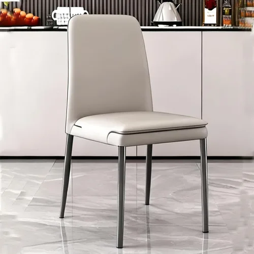 Miniatura 17 de Sillas de cocina de comedor, sillas de comedor con patas de metal, sala de estar, comedores apilables, silla de cocina, silla de comedor al aire